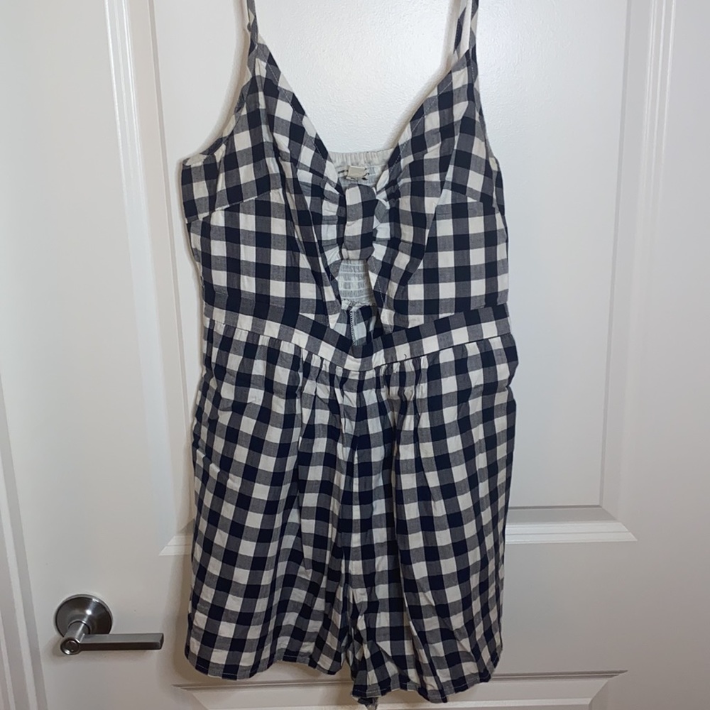 AE Gingham Romper
